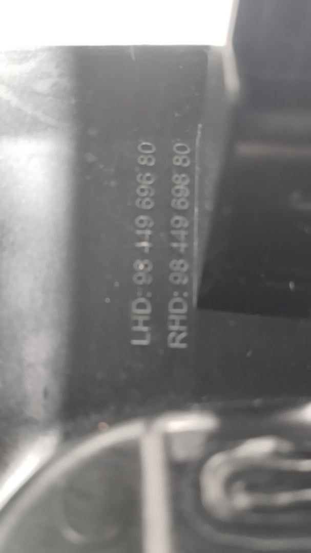 Ramka lajsna ozdobna dekor tunelu środkowego automat Peugeot 208 II 9829400680 + 2 przyciski