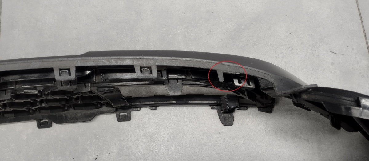 Maska (grill) Kratka Dolna zderzaka FIAT TIPO II CROSS 19-26 735734387 735734405