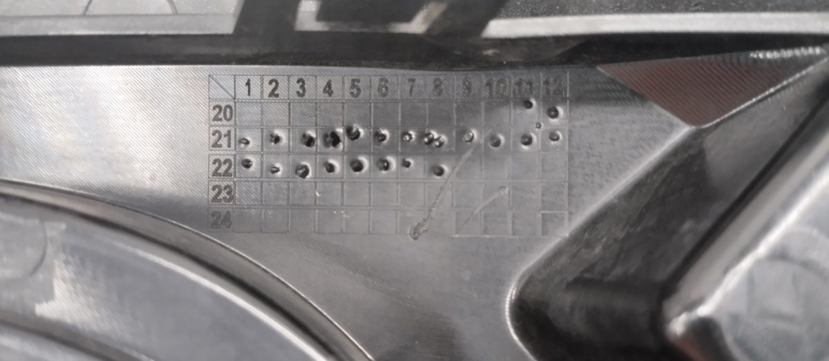 Maska (grill) Kratka Dolna zderzaka FIAT TIPO II CROSS 19-26 735734387 735734405