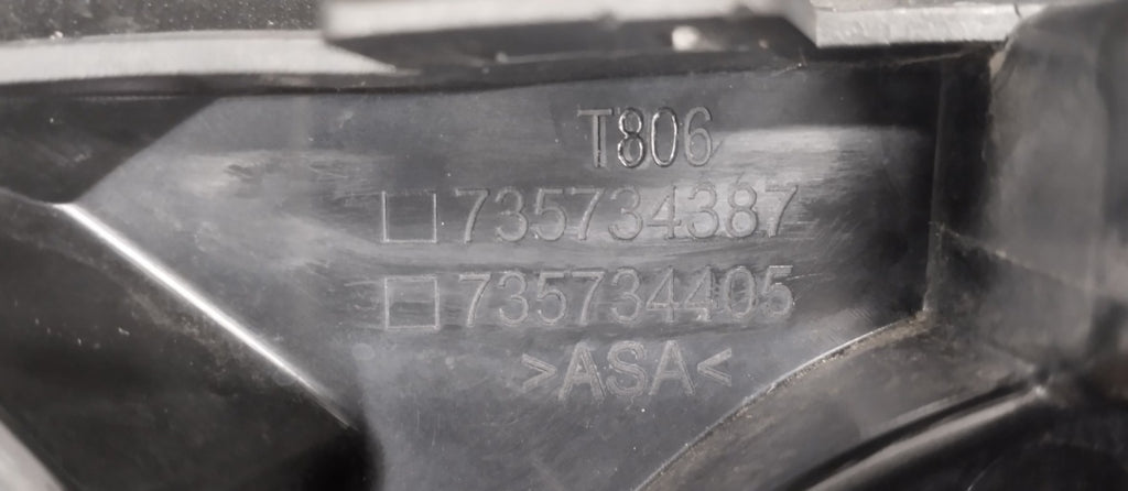 Maska (grill) Kratka Dolna zderzaka FIAT TIPO II CROSS 19-26 735734387 735734405