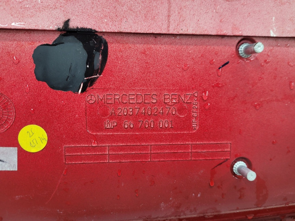 Gepek vrata Blenda klapy zadnji Mercedes CLC W203 203 08-11