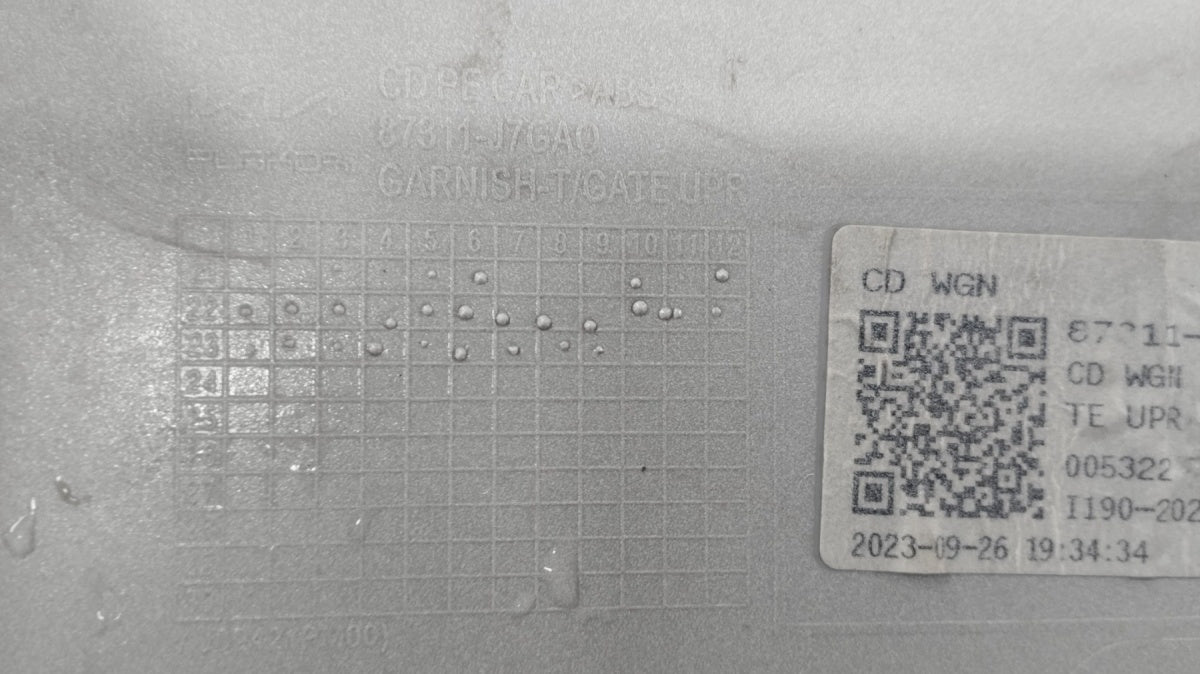 BLENDA obloga KLAPY BAGIERNIKA KIA CEED III 3 SW KOMBI 18- OEM 87311-J7GA0