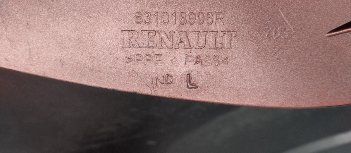 Blatobran prednji lijevi Renault Captur 13-19 OE 631018998R