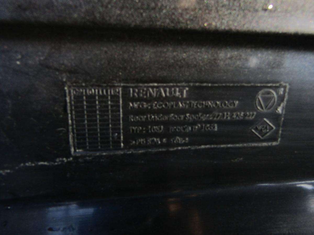 Spojler DOKŁADKA zadnji RENAULT CLIO 3 III LIFT 09-12