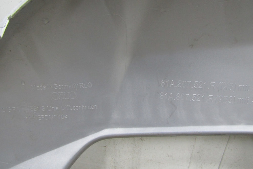 Zadnji branik Dyfuzor dokładka spoiler Audi Q2 Lift S-Line 20- 81A807521