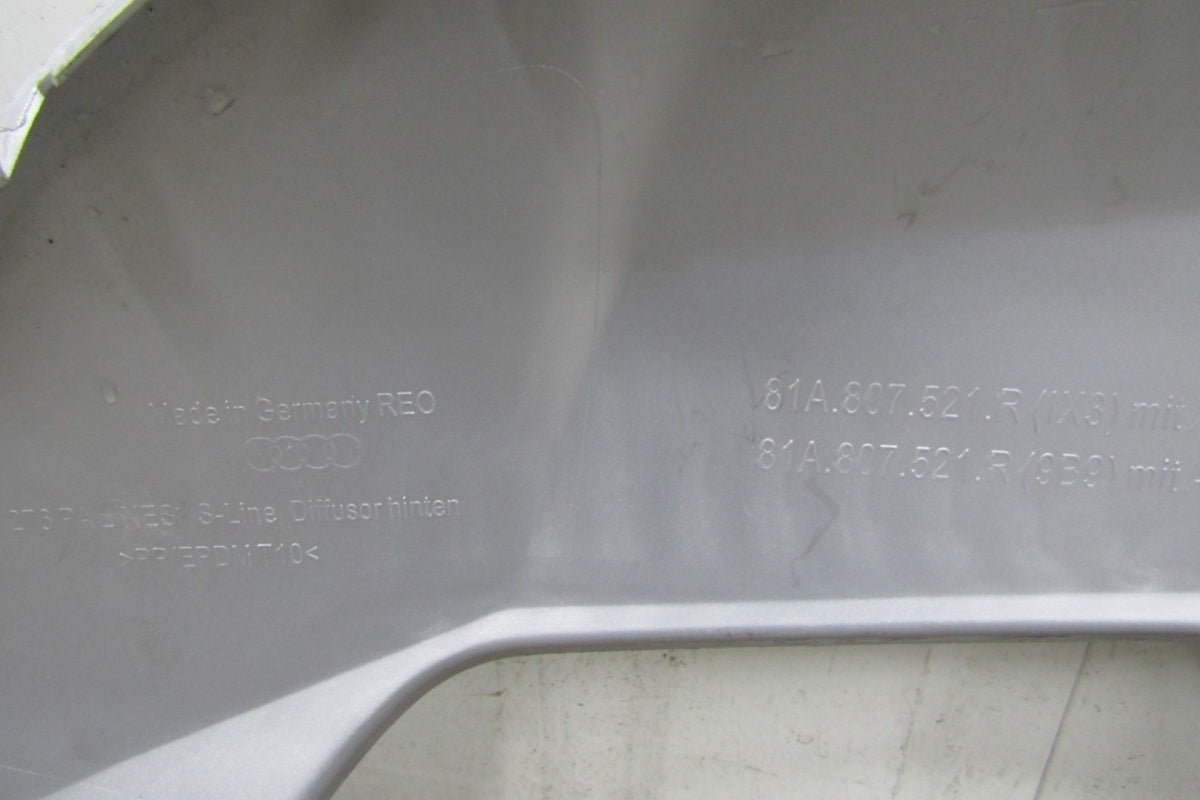 Zadnji branik Dyfuzor dokładka spoiler Audi Q2 Lift S-Line 20- 81A807521