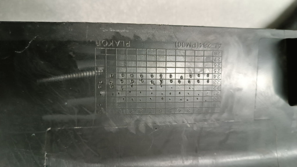 Dodatak branika Dyfuzor zderzaka Kia Picanto GT Line 17-23