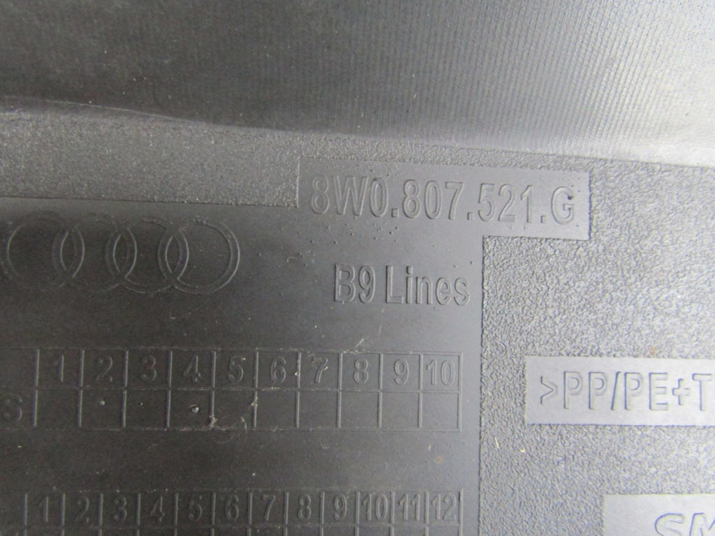 Spojler Dyfuzor dokładka zadnji Audi A4 B9 S Line 8W0 15-19