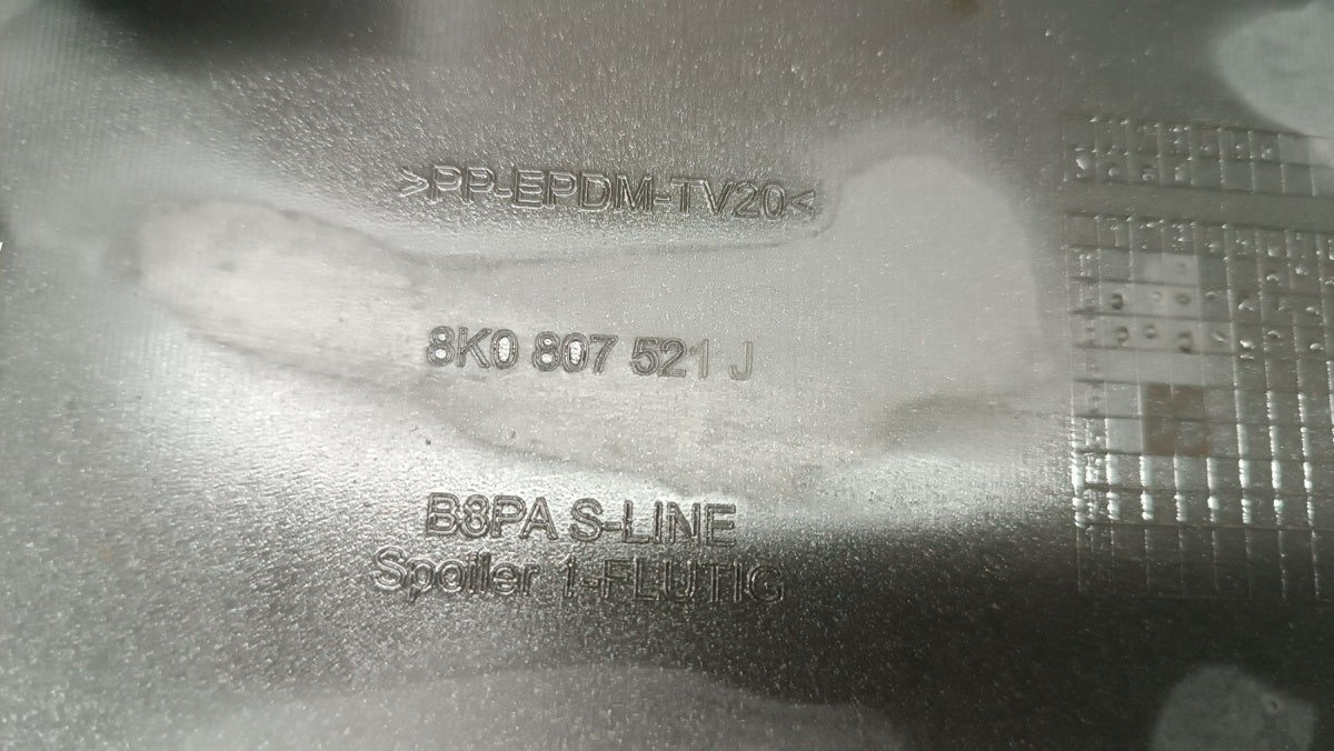 Spojler DOKŁADKA DYFUZOR ZDERZAKA zadnji AUDI A4 B8 8K S-LINE LIFT 11-15