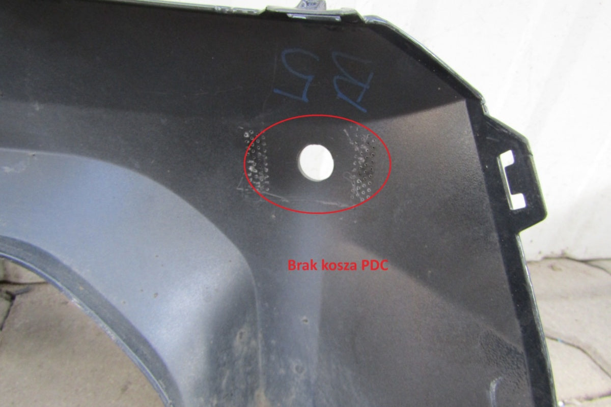 Dodatak branika Dyfuzor zadnji BMW X3 G01 M paket LIFT 21-