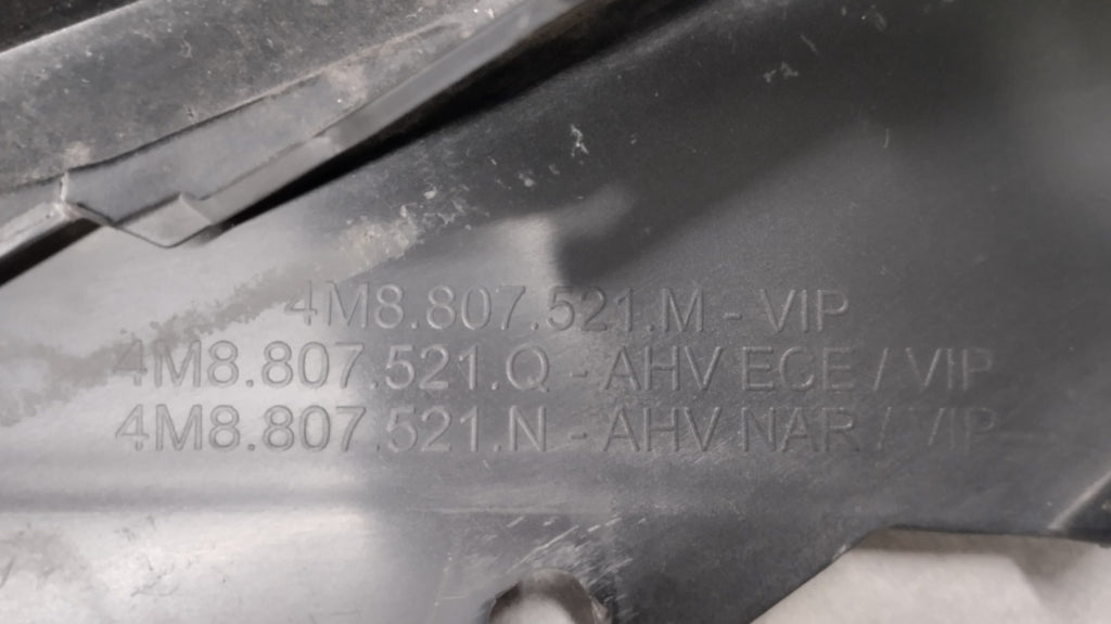 Spojler Dyfuzor dokładka zderzaka zadnji Audi SQ8 4M8 S-line LIFT 23- /4M8807521M