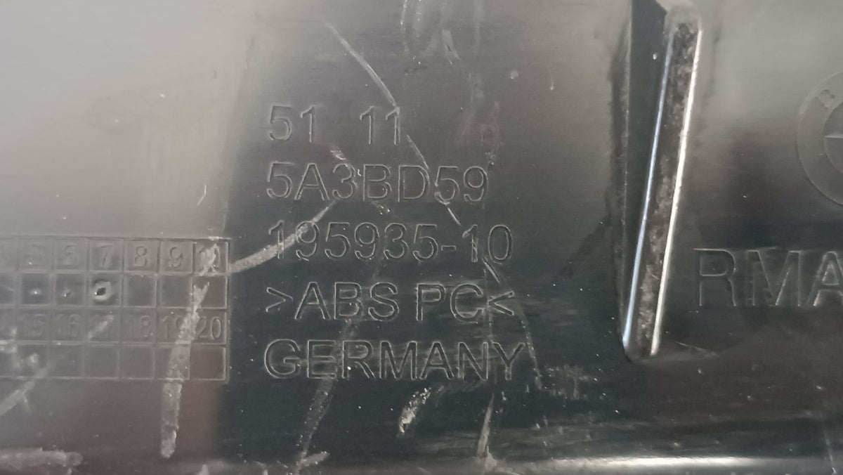Spojler Dyfuzor dokładka zderzaka prednji BMW 1 F70 24-