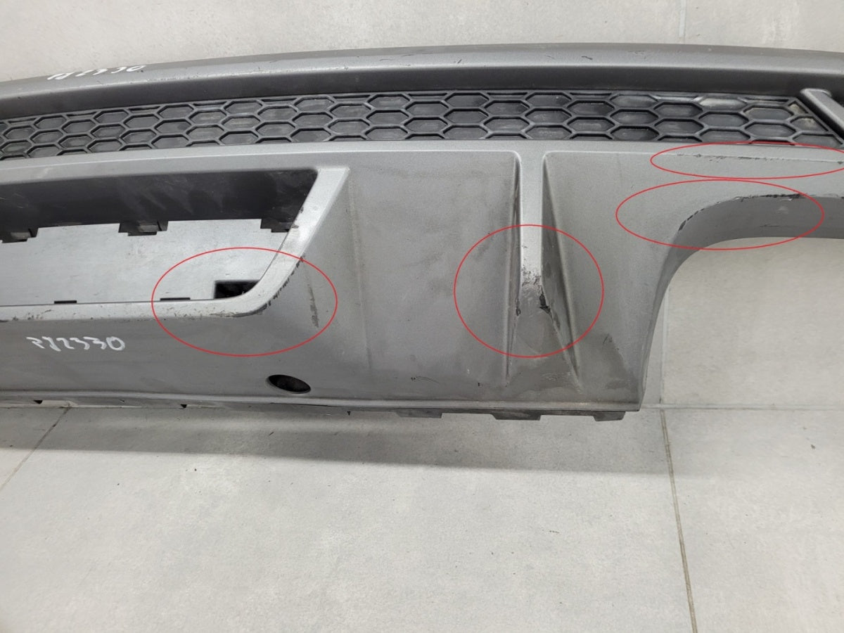 Spojler Dyfuzor dokładka zderzaka zadnji zadnji zadnji Audi A1 S1 8X 8XA Lift S-line 14-18