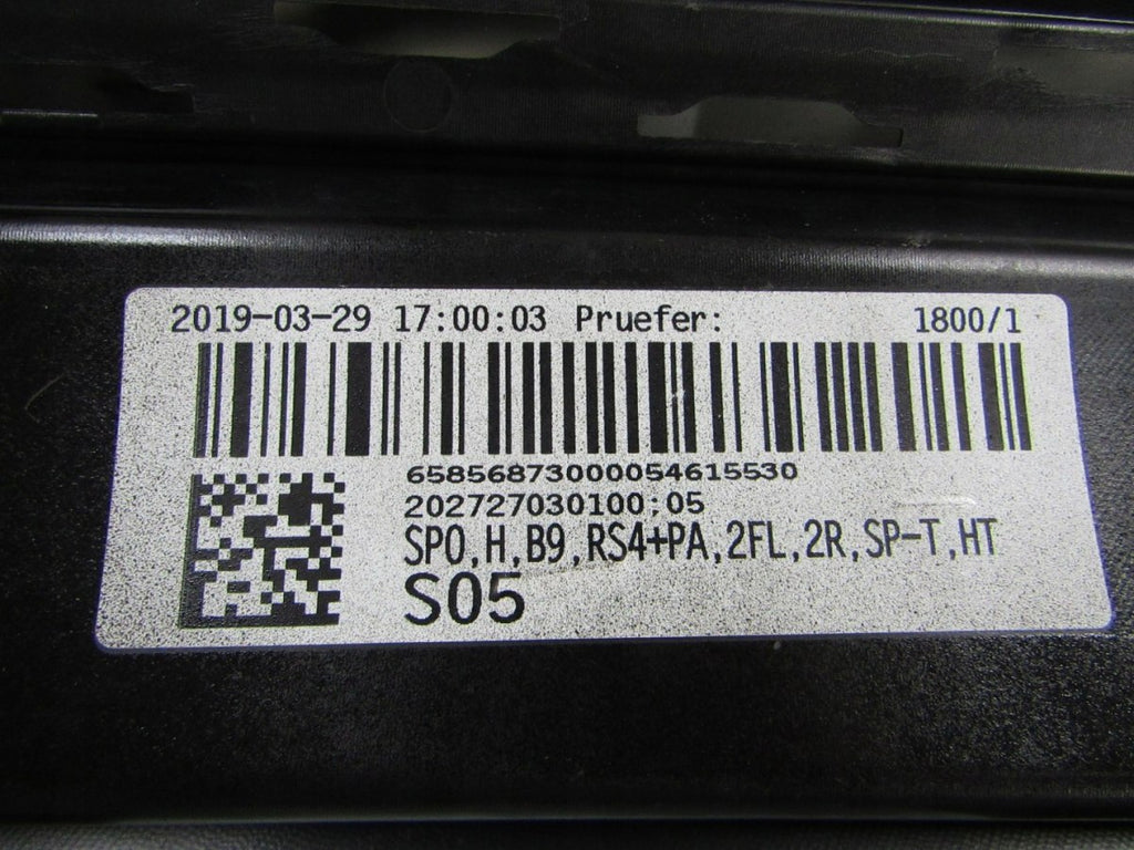 Spojler Dyfuzor zadnji Audi A4 RS4 8w9 15-