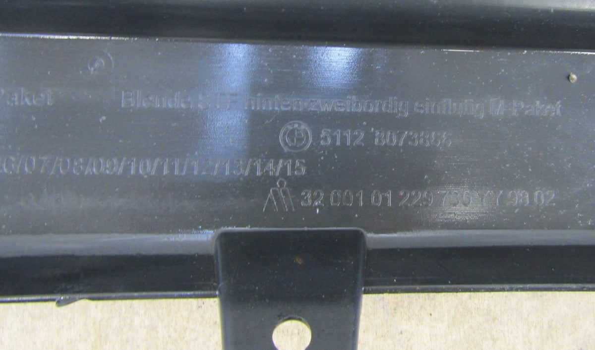 Spojler Dyfuzor BMW 2 F46 LCI LIFT M paket 18-