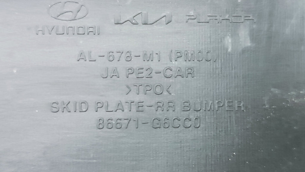 Zadnji dodatak branika Dyfuzor Kia Picanto III GT-Line drugi lift 24-