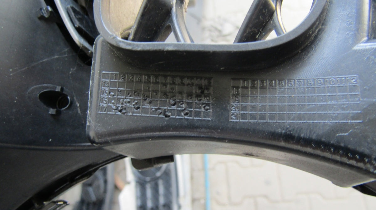 Maska (grill) atrapa hrom Mercedes GLC 253 X253 15-18