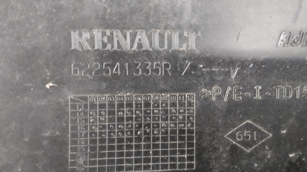 Maska (grill) KRATKA ZDERZAKA prednja RENAULT TWINGO III 3 14-24 OEM 622541335R