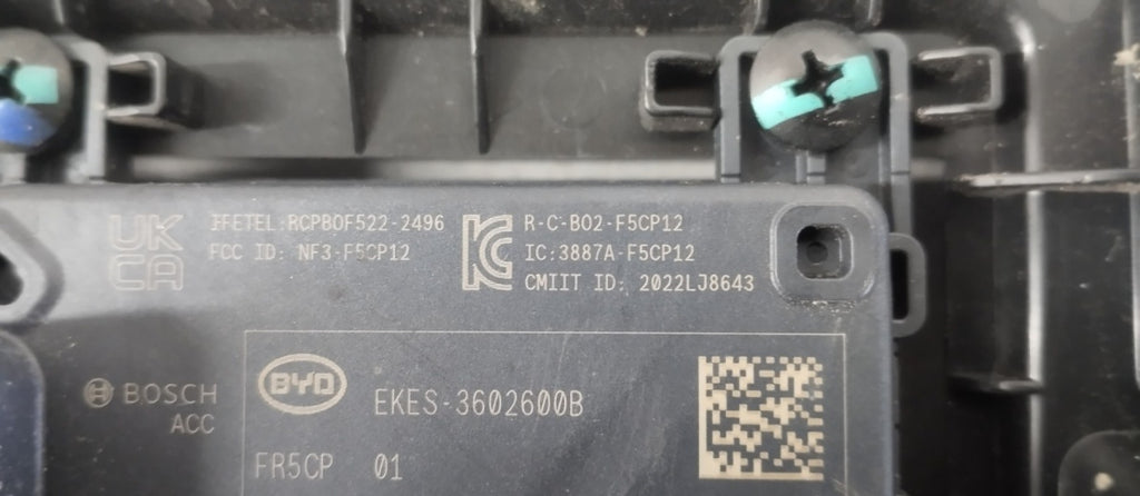 Wspornik Radar kamera prednji BYD SEAL 22-26 EKES-3602600B EKEB-3776400A