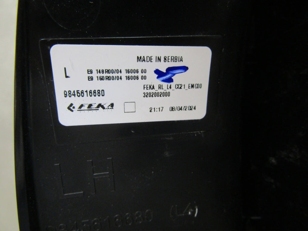komplet lamp tylnych lijevi desni Citroen C3 IV halogen Z LED 24- 9845616480