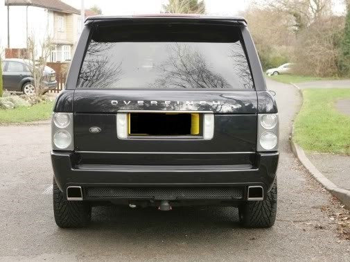 Końcówka wydechu lijevi Range Rover Vogue Overfinch