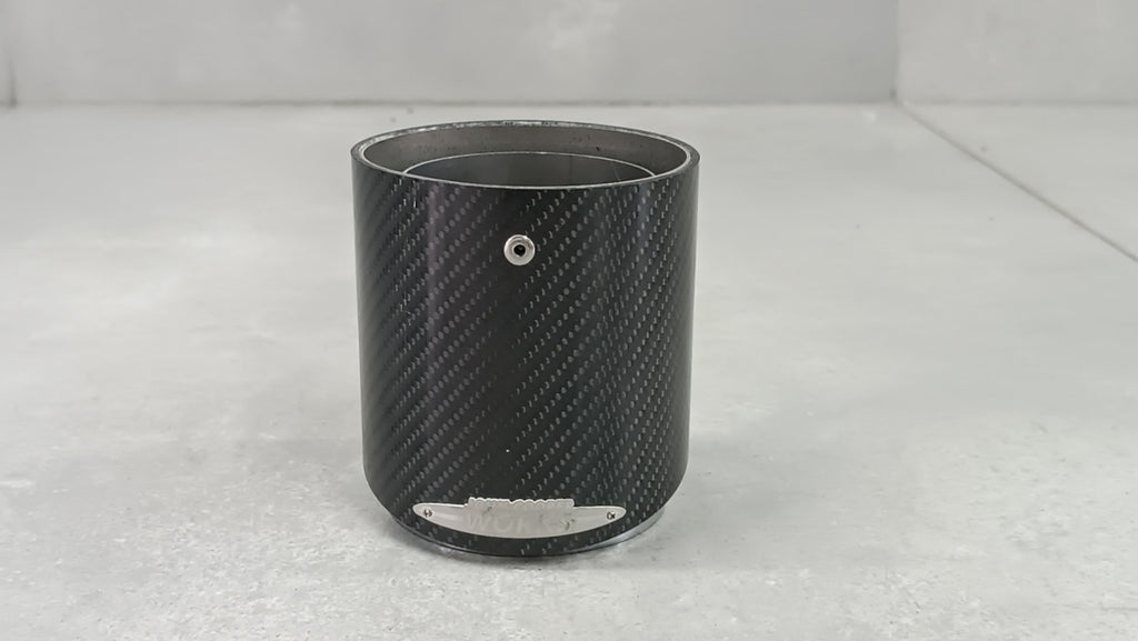 Końcówka Wydechu Mini Cooper JCW CARBON MINI F54 F55 F56 F57 F60