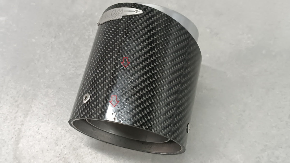 Końcówka Wydechu Mini Cooper JCW CARBON MINI F54 F55 F56 F57 F60