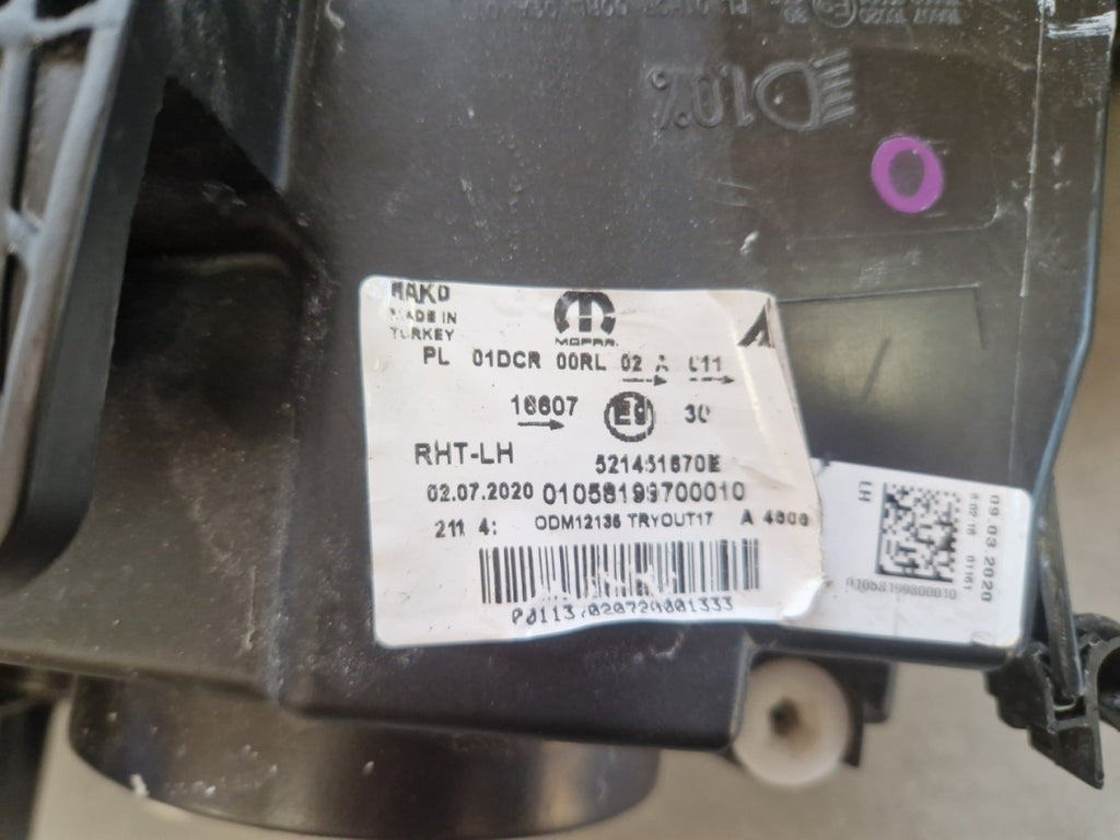Prednji far FIAT TIPO II 2 xenon nezakretni 15-20 LH lijevi 52145167E