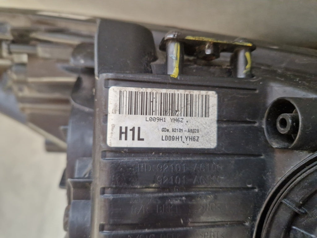 Prednji far HYUNDAI I30 II halogen Z sa sočivom 11-17 lijevi LH 92101-A6020