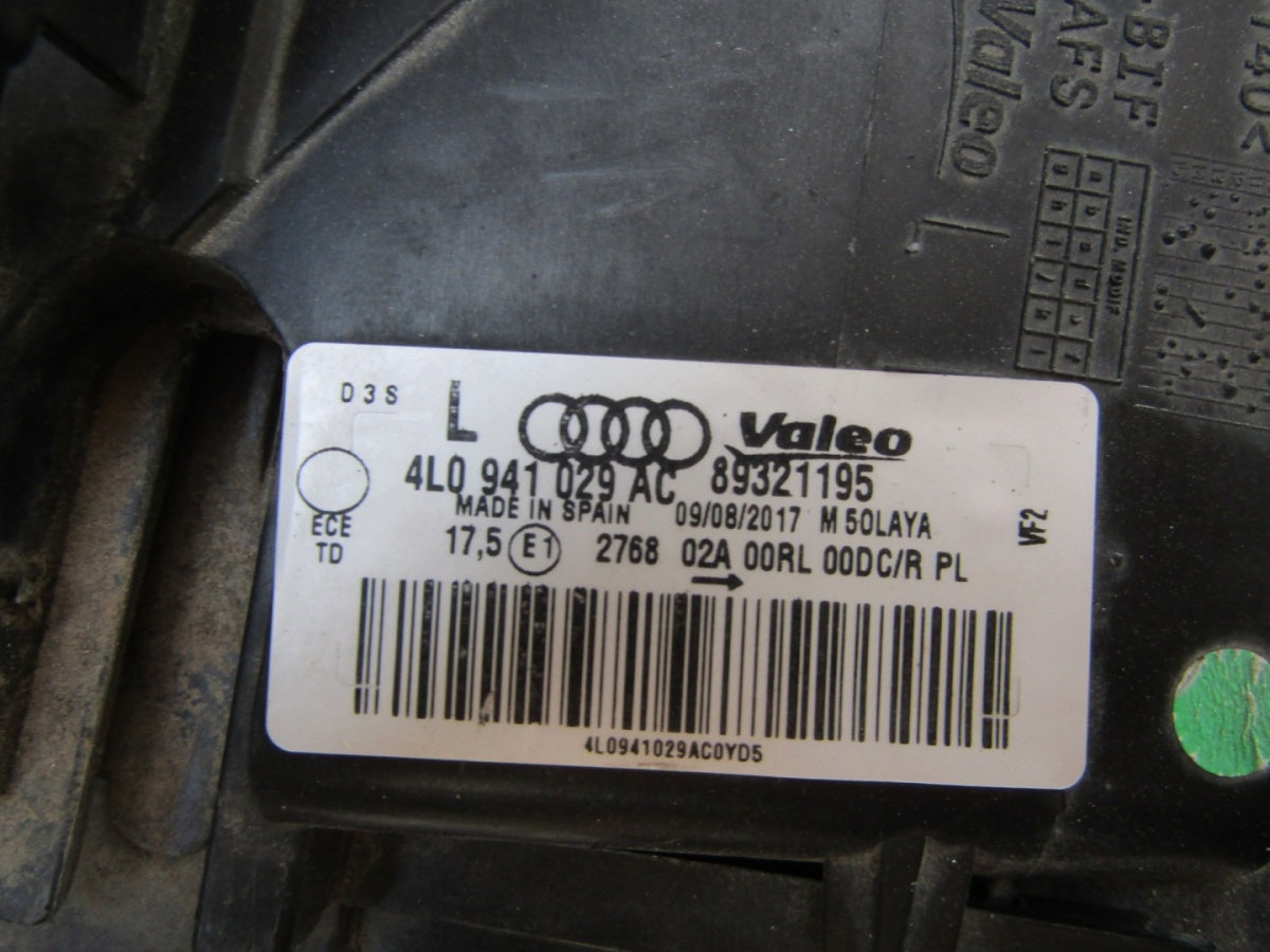 Prednji far AUDI Q7 4L xenon nezakretni LIFT 09-15 LH 4L0941029