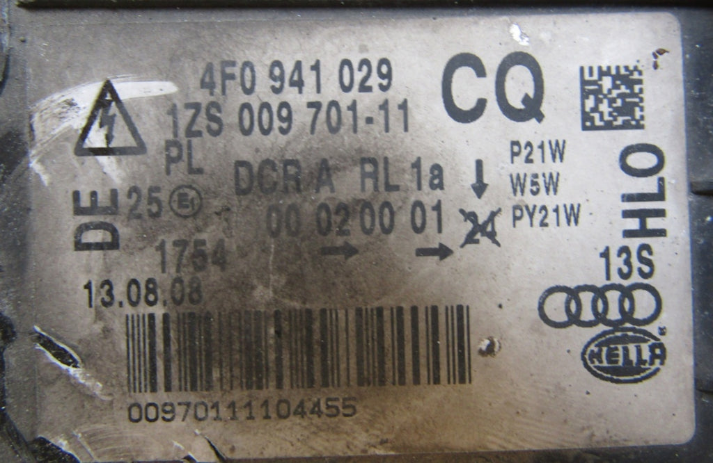 Prednji far Audi A6 C6 xenon zakretni 04-08 LH 4F0941029