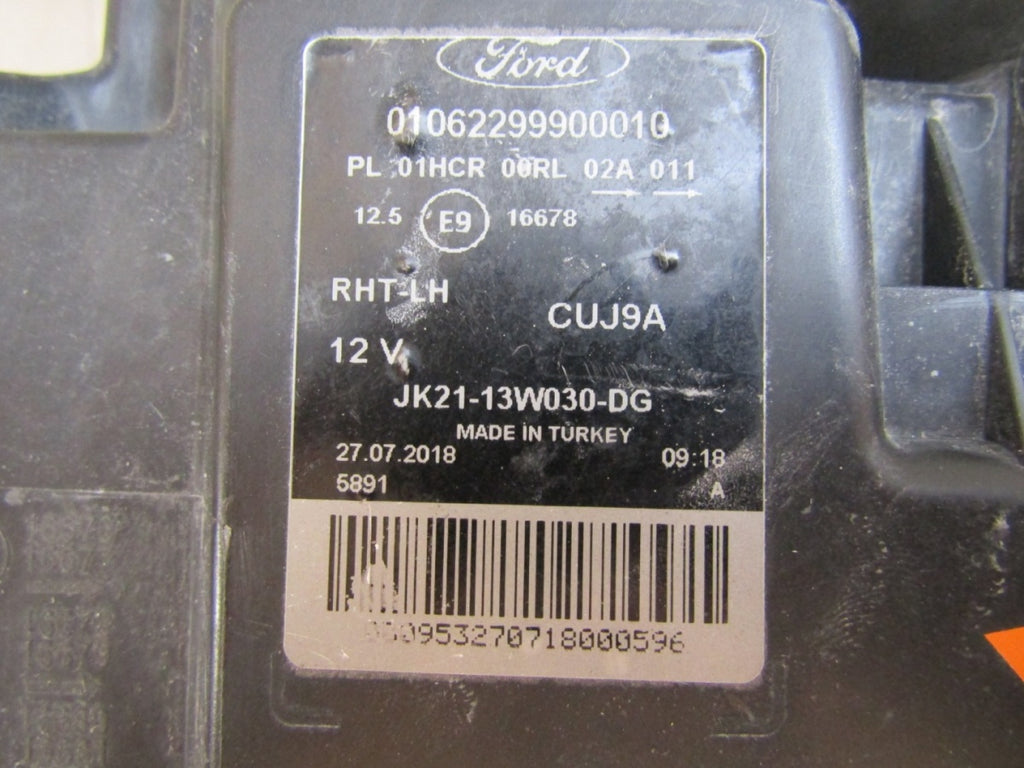 Prednji far FORD TRANSIT CUSTOM LIFT halogen sa sočivom LED 17-23 LH JK21-13W030-DG