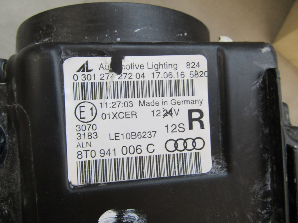 Prednji far AUDI A5 8T0 LIFT xenon nezakretni + LED 11-16 RH 8T0941006C