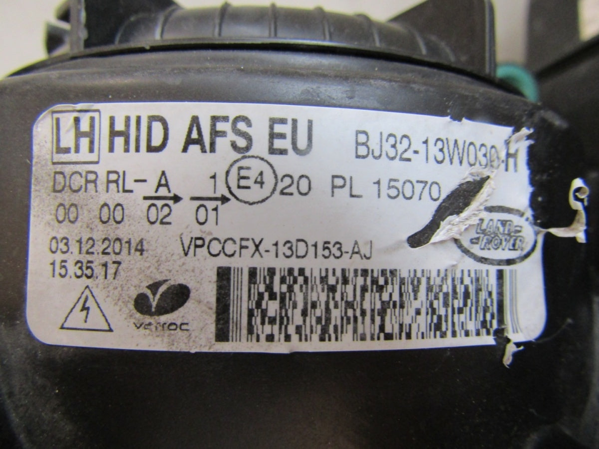 Prednji far RANGE ROVER EVOQUE xenon zakretni LH lijevi 11-15 BJ32-13W030H