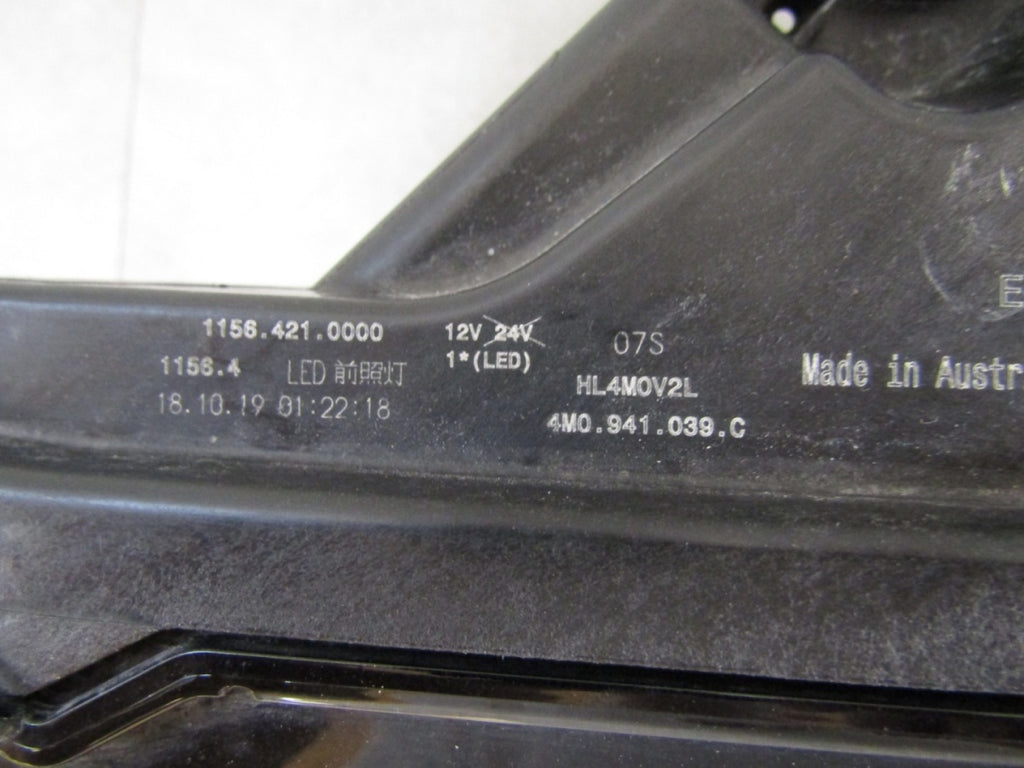 Prednji far AUDI Q7 4M0 LIFT 19-24 MATRIX LH KOMPLETNA 4M0941039C
