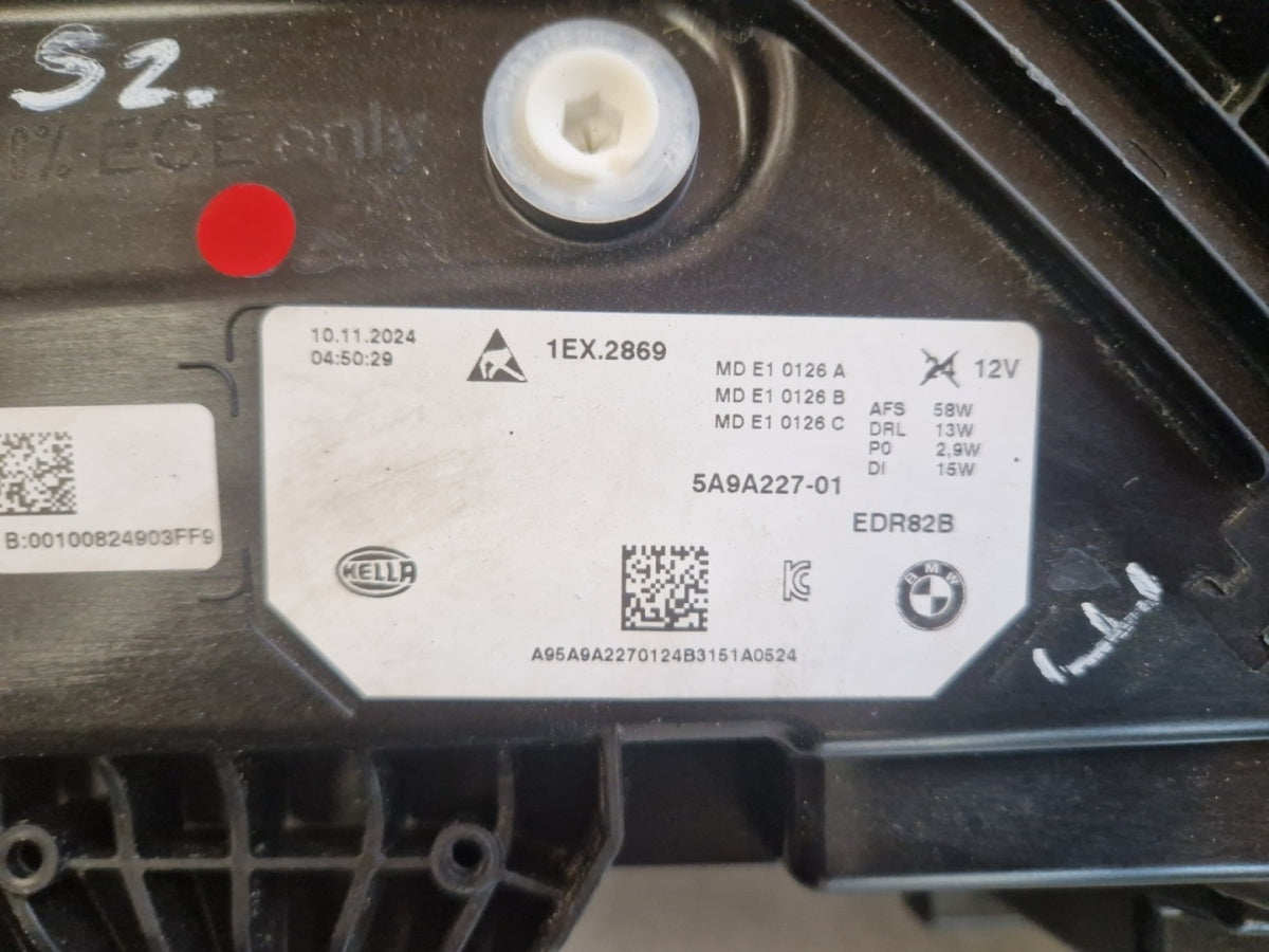 Prednji far BMW X1 U11 FULL LED lijevi LH 22- 5A9A227-01
