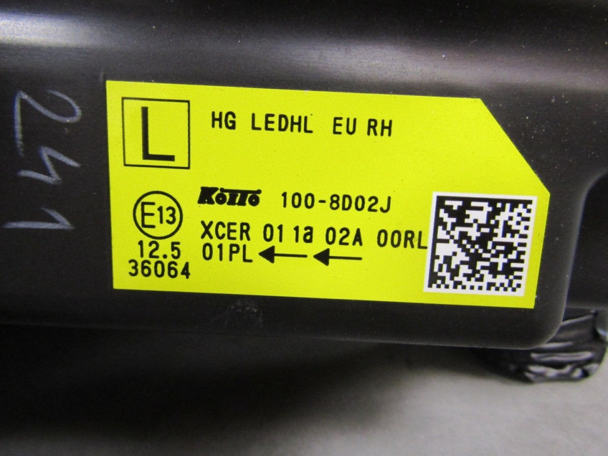 Prednji far NISSAN QASHQAI 3 III J12 21-24 LED ADAPTIVE RH desni 100-8D02J