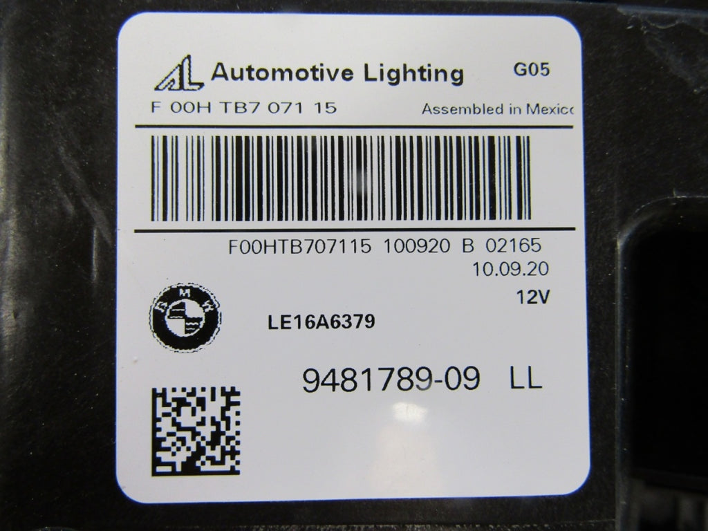 Prednji far BMW X5 G05 X6 G06 LASER 18-23 LH lijevi 9481789-09 LL
