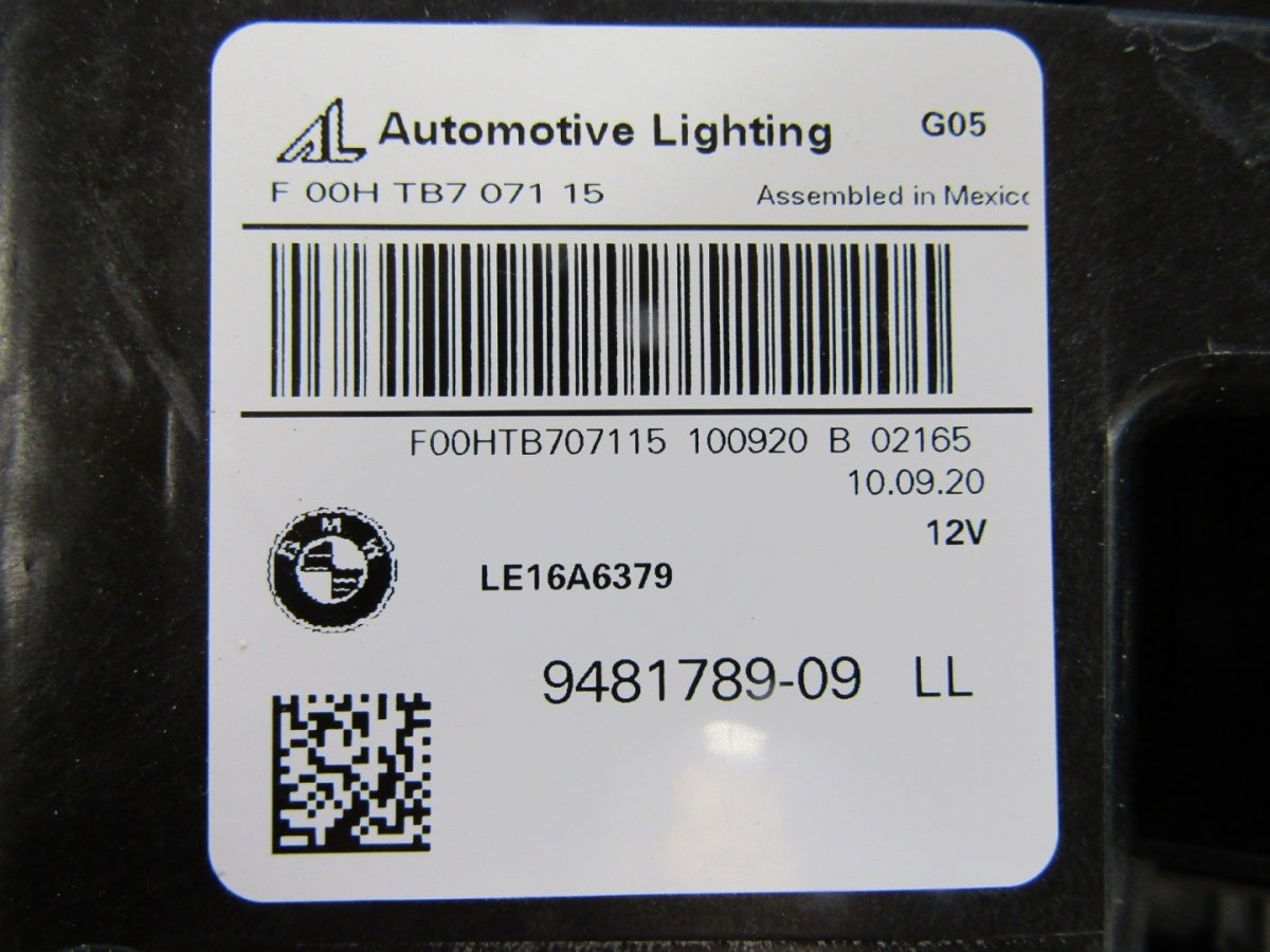 Prednji far BMW X5 G05 X6 G06 LASER 18-23 LH lijevi 9481789-09 LL