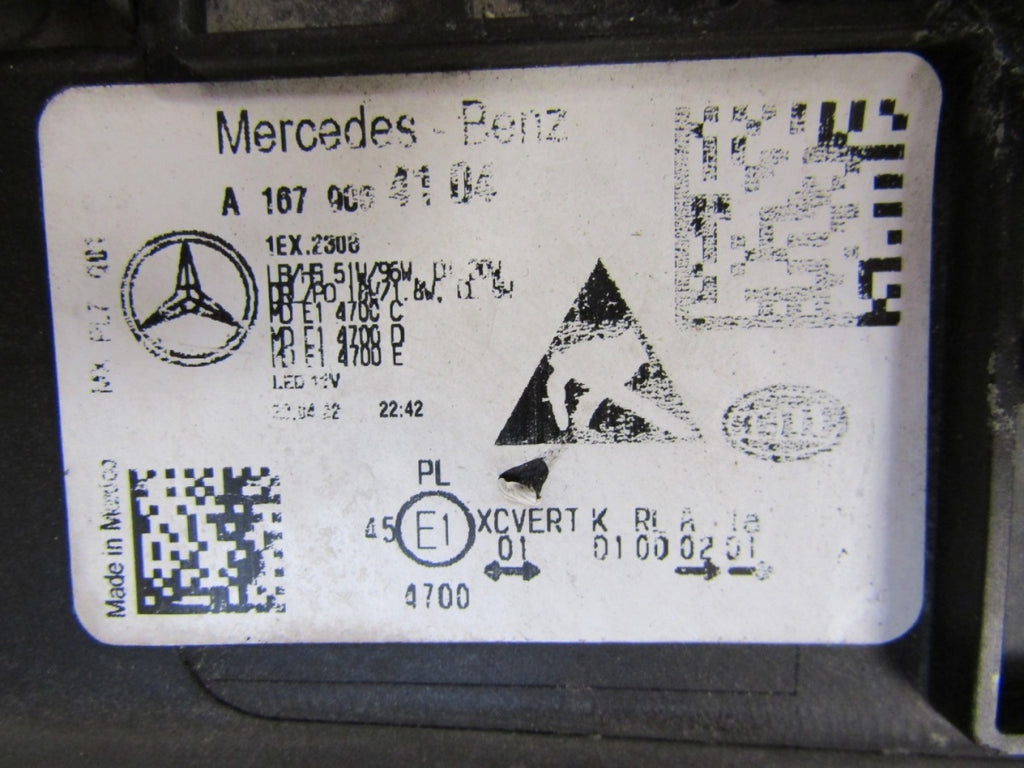 Prednji far MERCEDES GLE W167 FULL LED MULTIBEAM 19-23 LH lijevi A1679064104