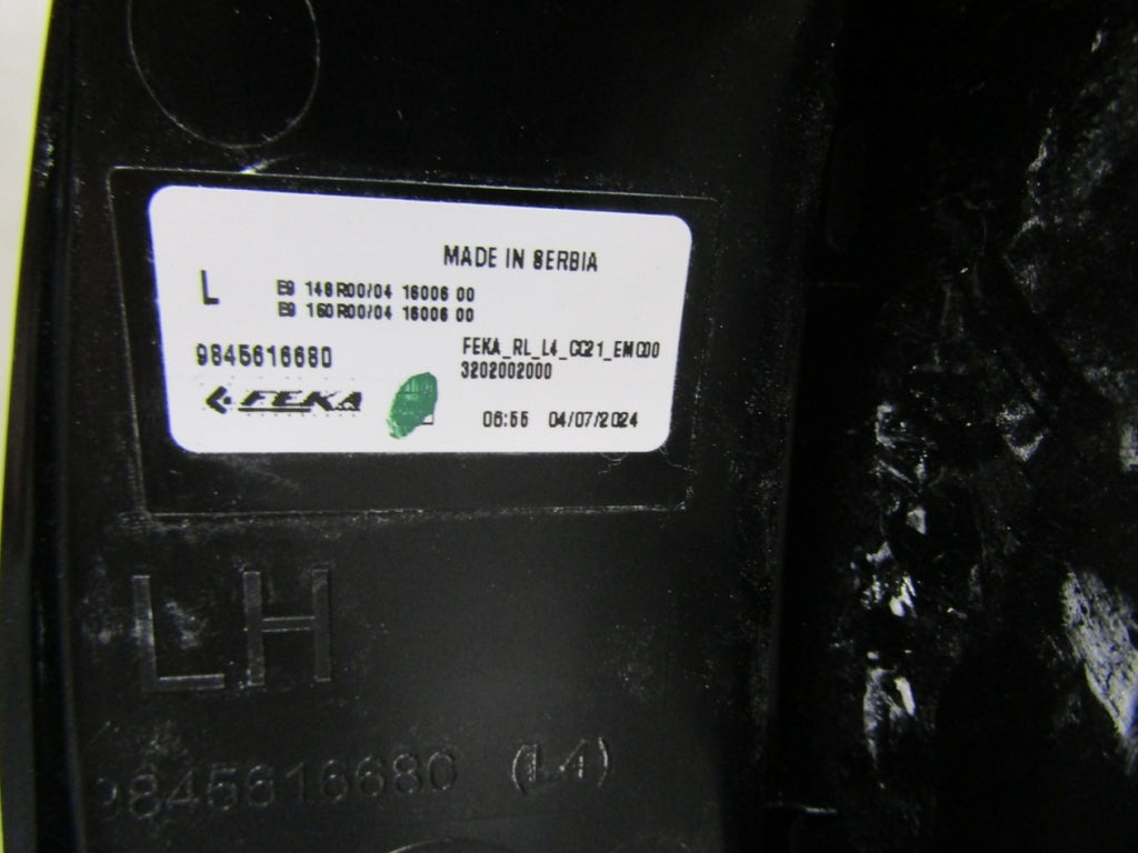 komplet lamp tylnych lijevi desni Citroen C3 IV halogen Z LED 24- 9845616480 9845616680