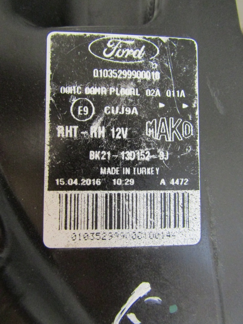 Prednji far FORD TRANSIT CUSTOM halogen sa sočivom NIEBIESKA 12-17 RH desni BK2113D152BJ
