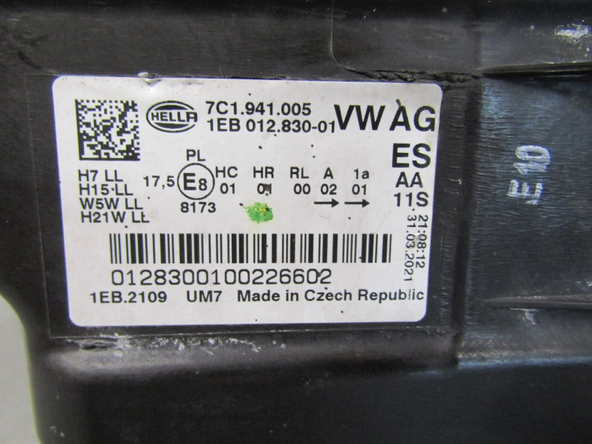 Prednji far VW CRAFTER 2 II halogen LH lijevi 16- 7C1941005