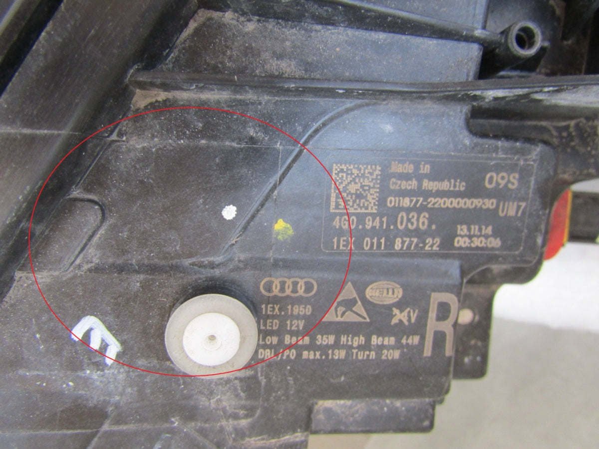 Prednji far AUDI A6 RS6 C7 LIFT MATRIX 14-18 RH 4G0941036