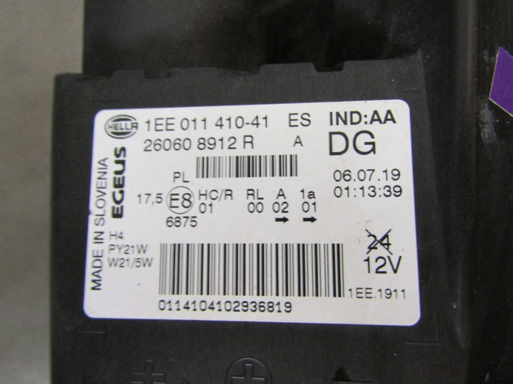 Prednji far RENAULT TRAFIC 3 III halogen 14-19 LH 260608912R