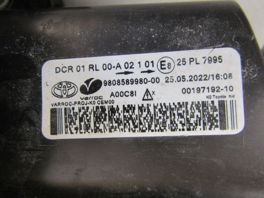 Prednji far TOYOTA PROACE 2 II xenon nezakretni 16-23 LH 9808589980-00