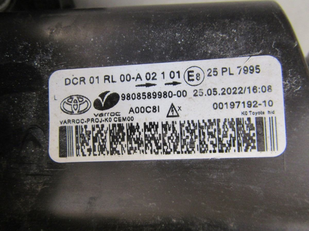 Prednji far TOYOTA PROACE 2 II xenon nezakretni 16-23 LH 9808589980-00