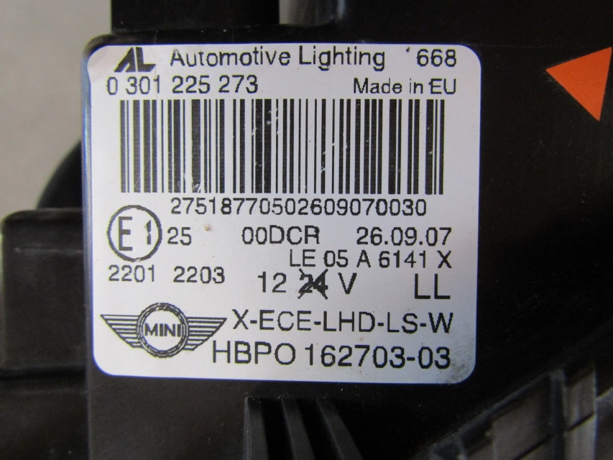 Prednji far MINI COOPER II R55 R56 R57 07- xenon nezakretni LH 162703-03