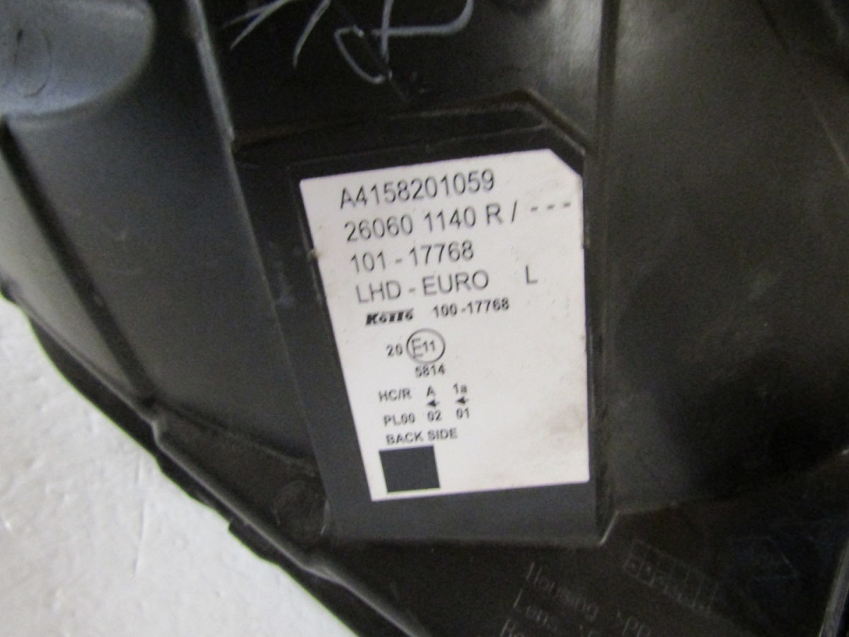Prednji far MERCEDES CITAN W415 halogen 12- LH A4158201059