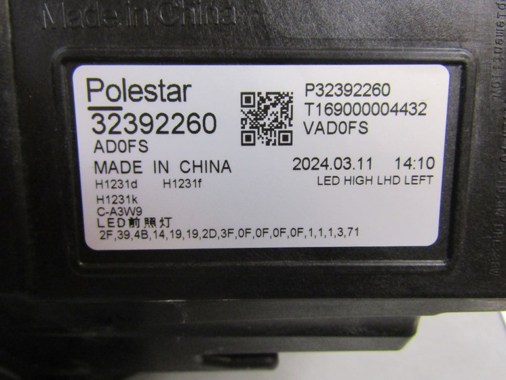 Prednji far POLESTAR III LH lijevi FULL LED HIGH 24- 32392260